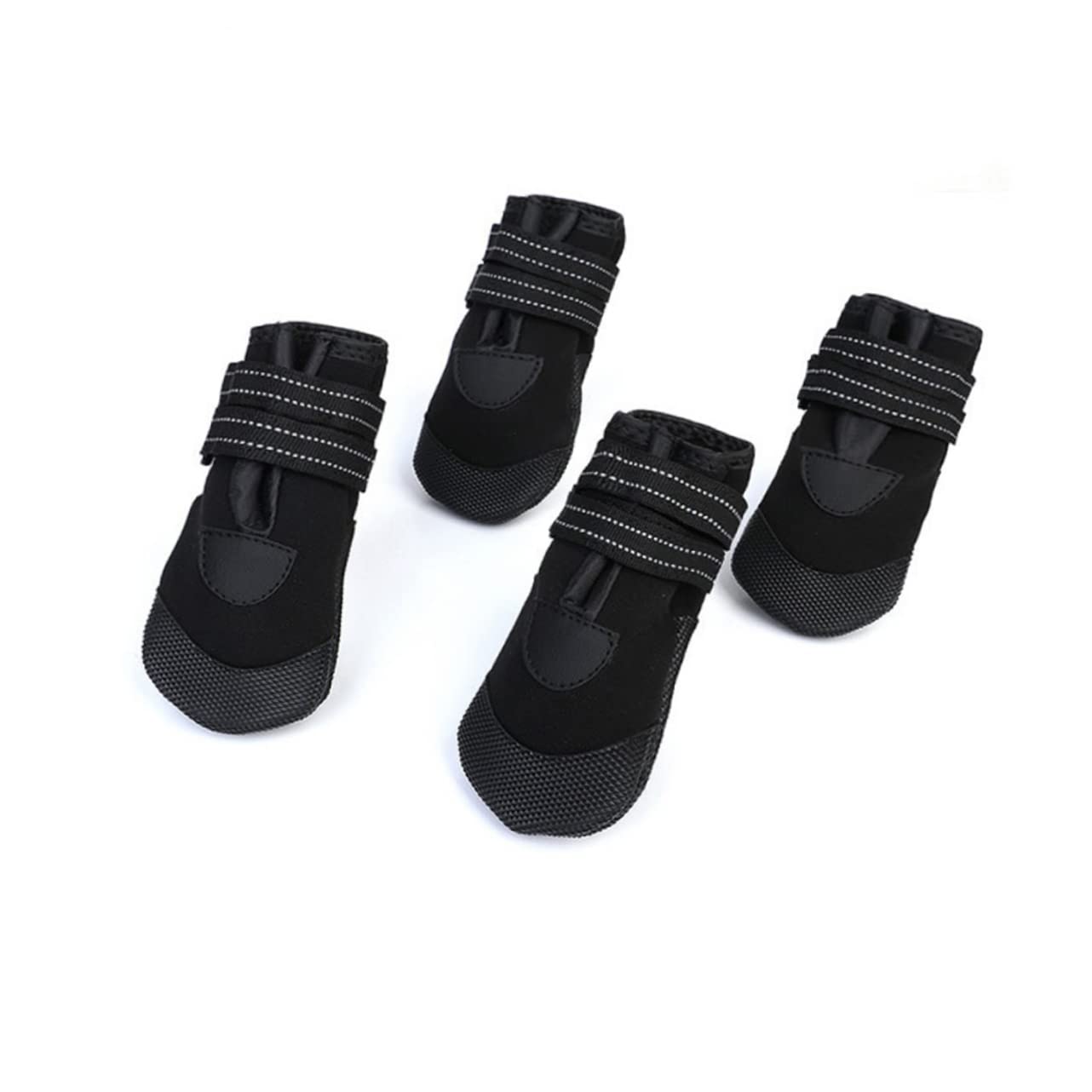 Supvox 8stücke Winter-warm Pet Dog Schuhe wasserdichte Und rutschfeste Boots Mit Reflektoren Für Kleine Mittlere Hunde Für Und Pfotenschutz