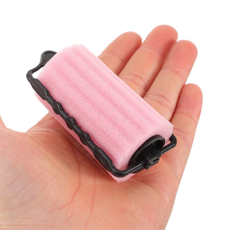 Miniatura 8 de 6 rodillos de esponja para peluquería, rizadores de peluquería, rodillos de pelo medianos, rizos nocturnos, sin daños por calor
