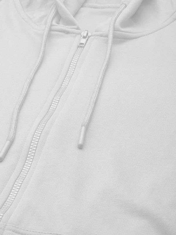 Image of LAZYCHUNKS Regular Fit Men's Solid Fleece Hoodie | Warm Hooded Sweatshirt for Men with Pocket | Casual Winter Wear | Full Sleeve Comfortable Hoodie