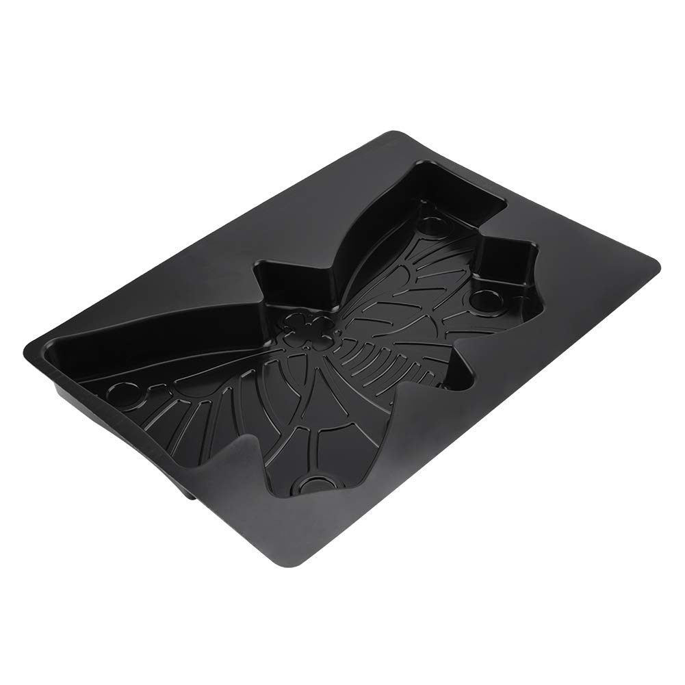 Moule Papillon Béton, Forme Tremplin ABS Réutilisable 44x31x4.5 cm pour Création Passerelles Artistiques Jardin Décoration Extérieure
