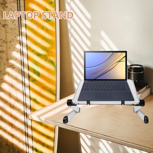 Base ajustable para laptop grande y portátil miniatura 4