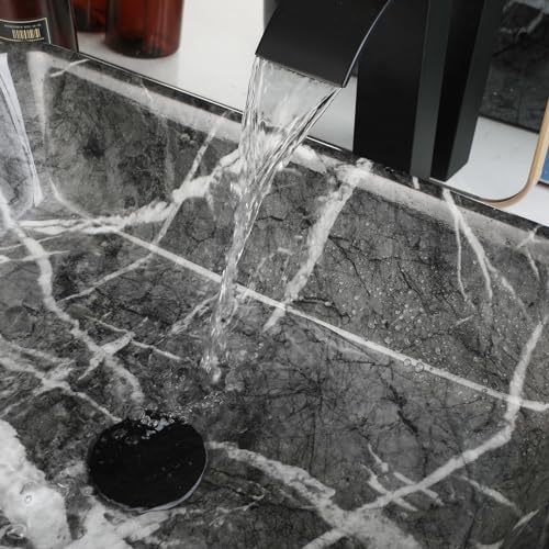 Globaosalu NC4556-8255B Bathroom Marble Vessel Sink thumb #5