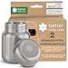 Pair of 2 Stainless Steel Breastmilk Pumping & Storage Bottle: 5+oz Breast Milk Bottle for Collection and Feeding, Leakproof, Dishwasher-Friendly, Fits w speCtra, Philips Avent, Cimilre