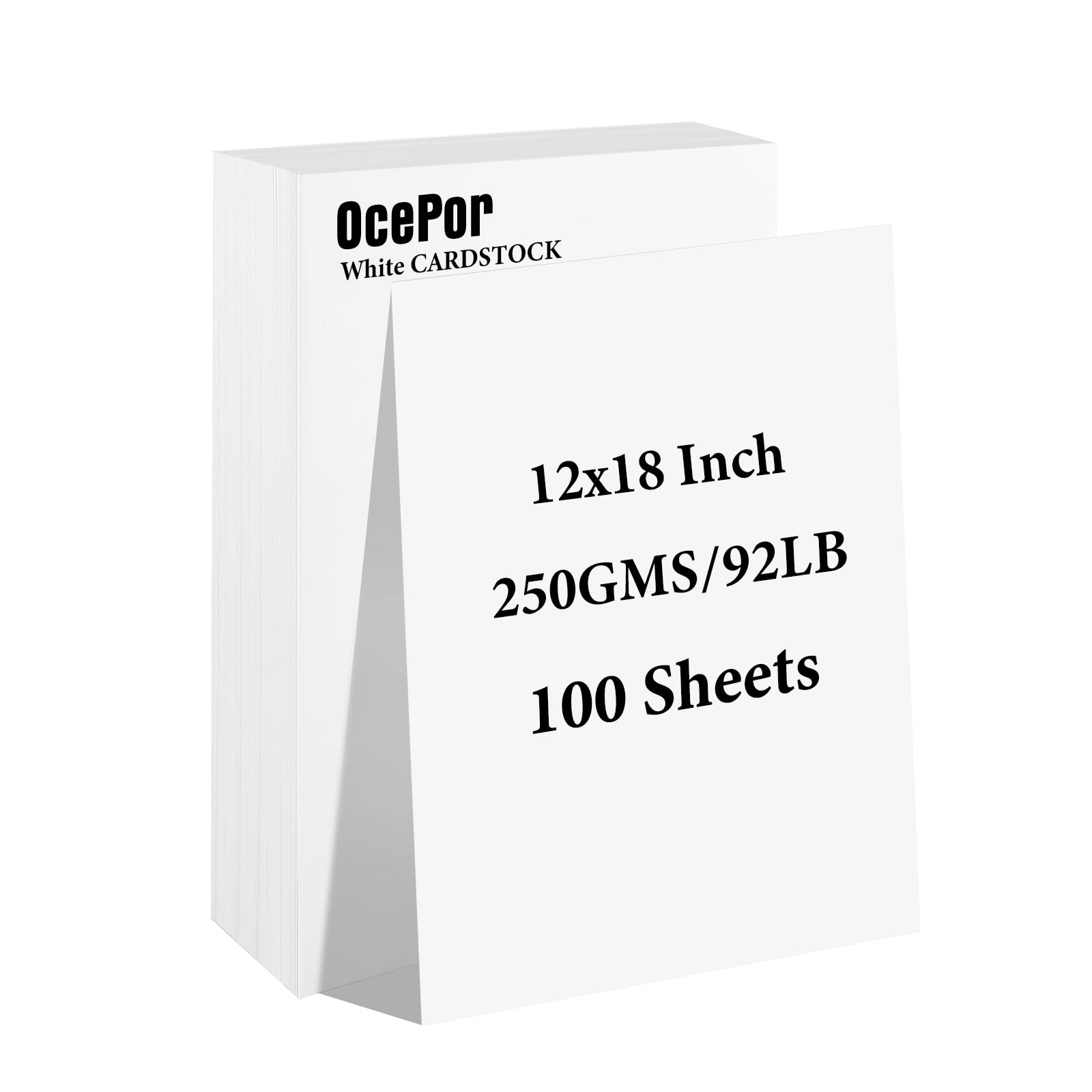 Amazon com 100 Sheets White Cardstock - 51zc7z3pyaL