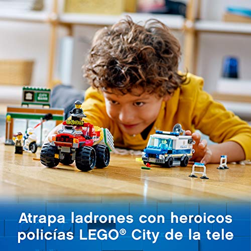 LEGO 60245 City Police Policía: Atraco del Monster Truck