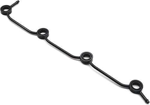 Miniatura 4 de Tubo de desbordamiento de retorno de combustible de 4 cilindros compatible con Kubota 03 series V1903 V2003T V2203 V2403 Indirecto Inject Engine