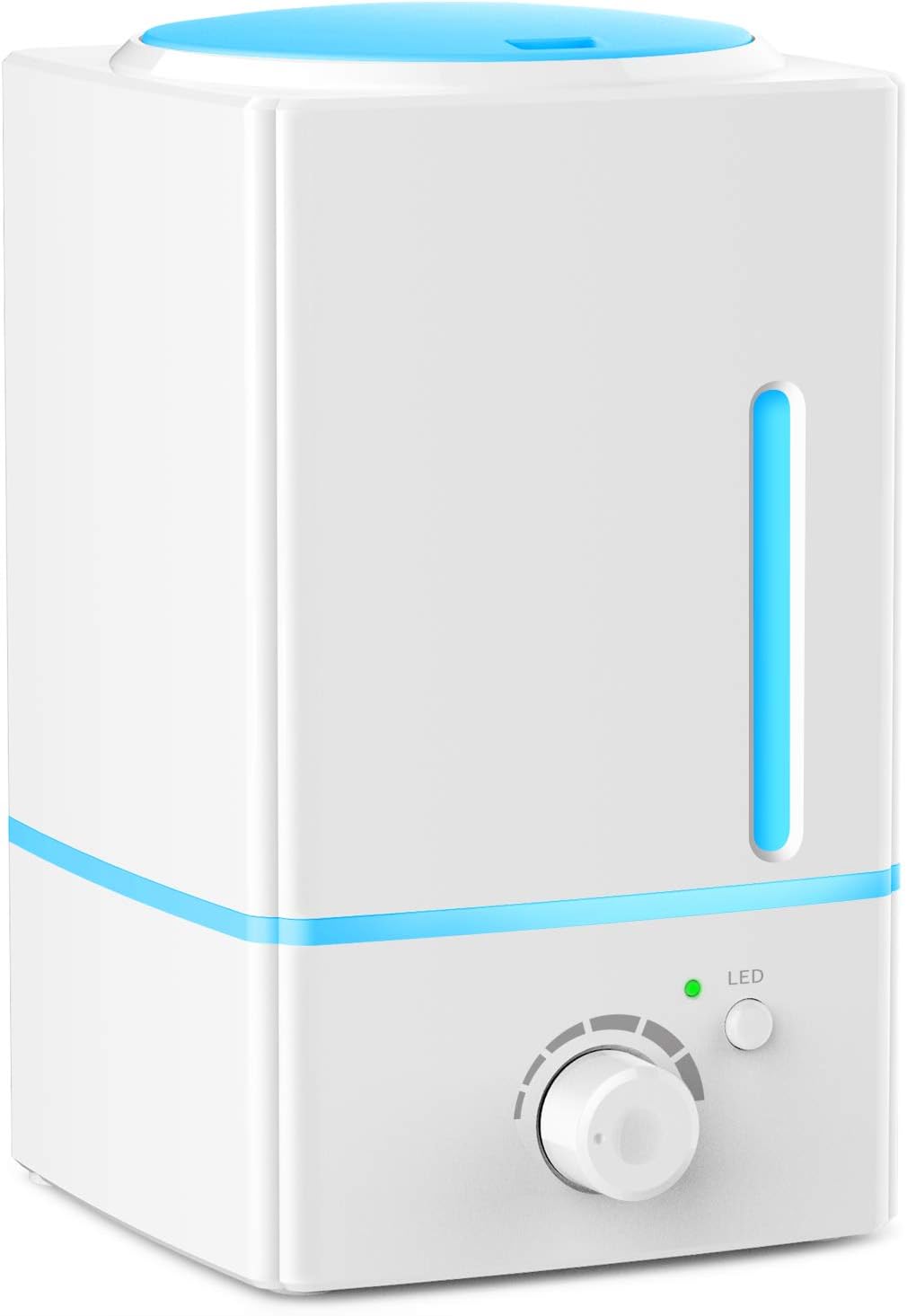 1500ml Essential Oil Diffuser Humidifier, Large Capacity Ultrasonic Aromatherapy Diffuser Cool Mist Humidifier for Home Office Bedroom-Upgraded Version