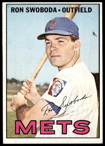 1967 Topps #264 Ron Swoboda New York Mets (Baseball Card) EX Mets