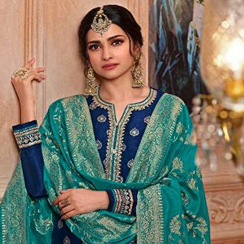 Image of Women's Wear Ready To Wear Designer Salwar Kameez Suits Indian Pakistani Beautiful Plazzo Pant Dress