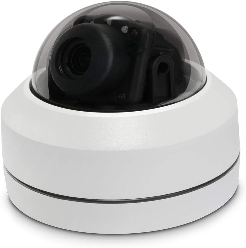 AlptopOutdoor 8MP 4K PTZ IP POE Dome Ceiling Security Camera Pan Tilt 5xOptical Zoom 100ft IR Night Vision Motion Detection Remote View RTSP
