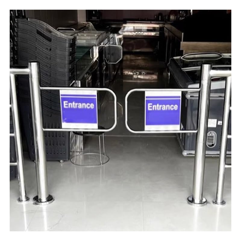 Automatyczna brama skrzydłowa ze stali nierdzewnej 90° drzwi wyjściowe do magazynów i Supers Trwała 140 x 97 cm Spri Access Solution