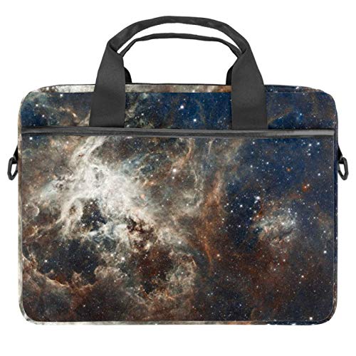 Bolso bandolera para portátil de 13 a 14 pulgadas con diseño de la Vía Láctea