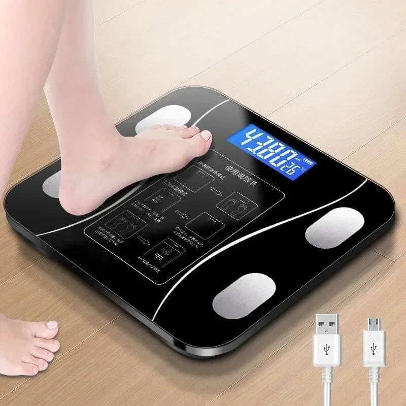 Mann Mart‚Smart Body Composition Analyzer Scale: Accurate Weight & Body Fat Measurement via Bluetooth App Sync-picture-23