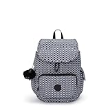 Kipling Mochila feminina City Pack S, Estampa exclusiva, 7.5''L x 13.25''H x 10.75''D, Kipling Mochila feminina City Pack S