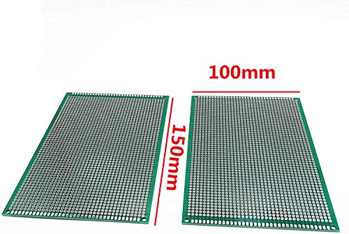 Lym 4Pcs Double Sided Protoboard Prototyping Pcb Board (10X15Cm) #TOP2