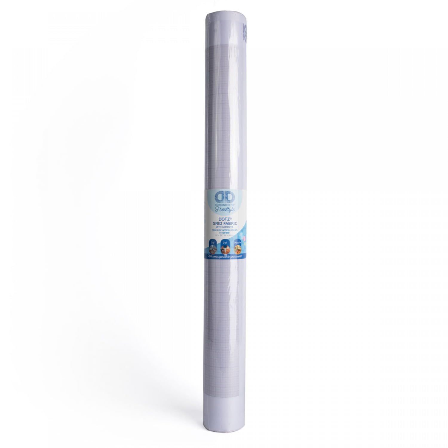 Diamond Dotz Fabric Roll Grid with Adhesive 12x39 – Diamond Painting Canvas, Art Paper, Craft Supplies for Diamond Art Projects and DIY Crafts