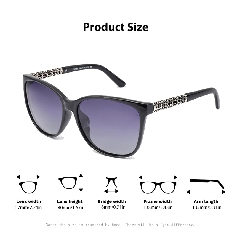 Polarized Sunglasses for Women Trendy Womens Sunglasses Cat Eye Driving Outdoor Retro Sun Glasses4