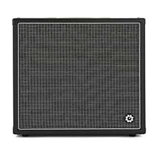 60W cabinet with a 12" speaker Constructed from wood with black tolex and white piping, and reinforced corners for protection Designed to reduce vibrations for a clean and clear sound Convenient carry handle for easy transportation Features semi-open...