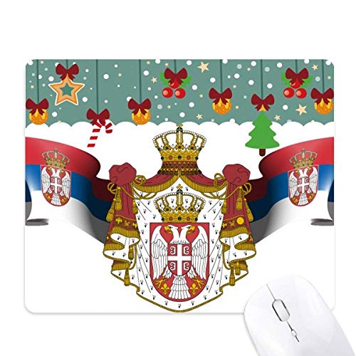 Alfombrilla de ratón con emblema de Serbia para regalar patriotismo
