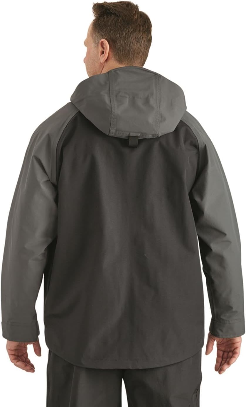 Guide Gear Men's Barrier Unlined Parka Fishing Jacket, Breathable Waterproof and Heavy Duty