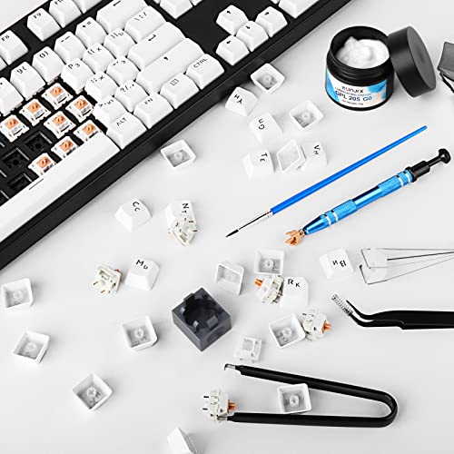 Image of RUNJRX Keyboard Switch Lube Kit GPL 205G0 0.53oz /15g, Switch Opener for Cherry MX TTC Holy Pandas Switch,Switch Lube Tools for Gaming Keyboard