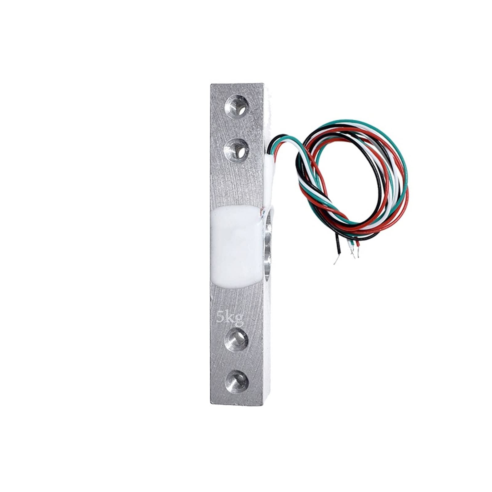 Cfwwsaq 5Kg Sensor Load Cell, Load Cell 1Kg 2Kg 5Kg 10Kg 20Kg Hx711 Ad Weight Sensor Module Electronic Scale Aluminum Alloy Weighing Pressure Sensor(5Kg Sensor)