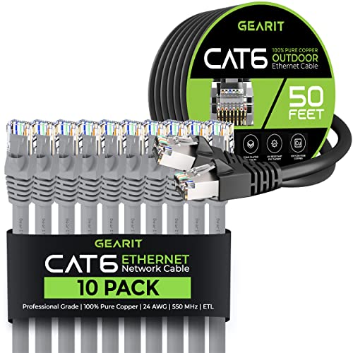 Cable Ethernet GEARit Cat6 con conectores RJ45 miniatura 1