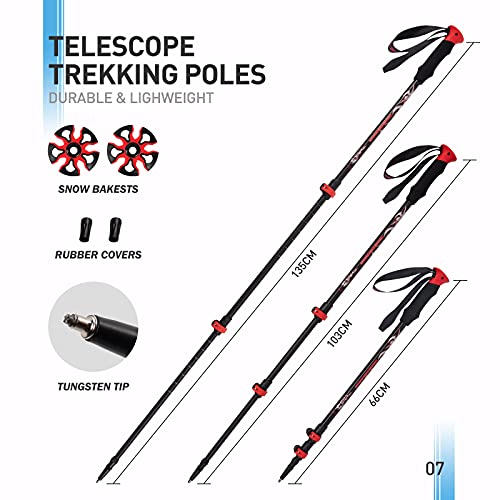 image for G2 GO2GETHER G2 30 Inches Red Light Weight Snowshoes for Women Men You