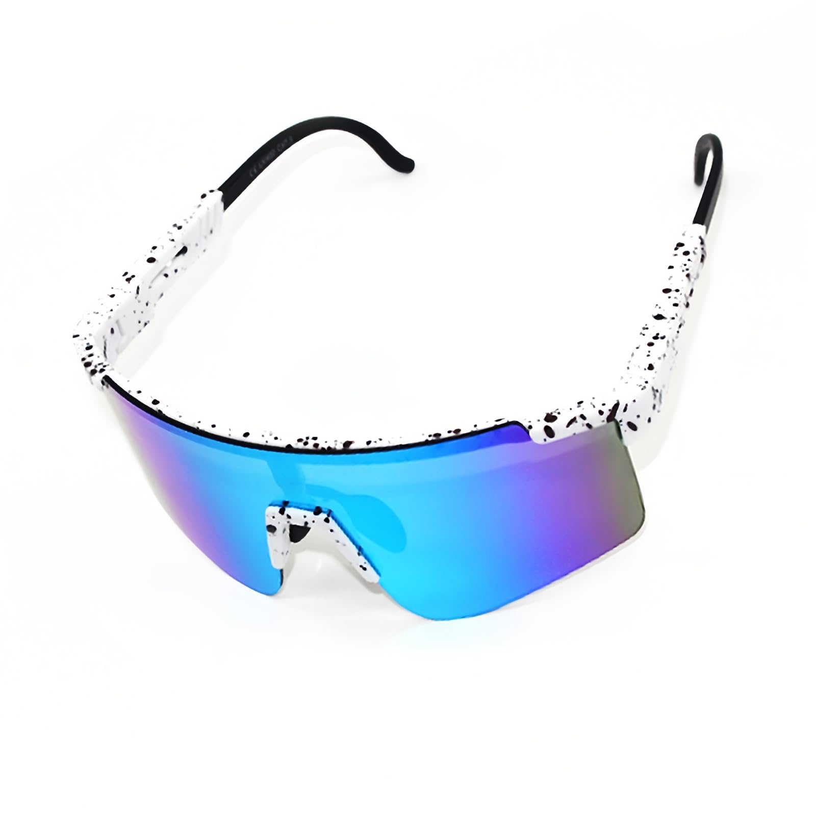 Ghazpuk 2 Pezzi Occhiali Da Cicliso Polarizzati, Occhiali Da Sole Da Cicliso, Occhiali Veloci