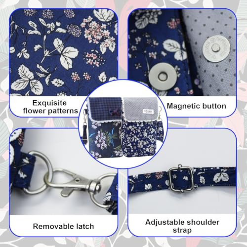 Small Phone Purse for Women, Cotton Crossbody Phone Purse Cell Phone Purse with Zipper, Smartphone Crossbody Bag3