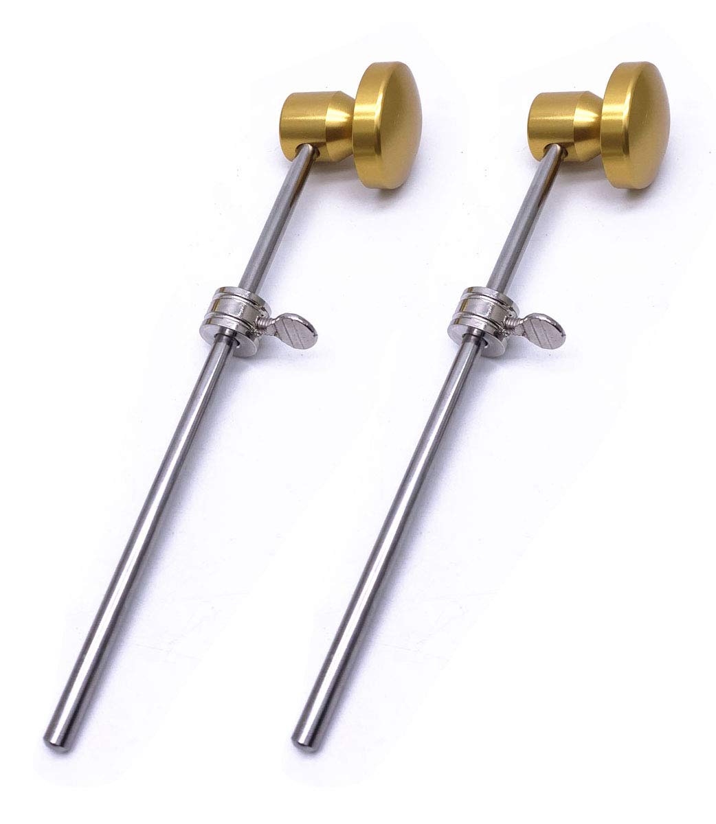 Amazon.com: Jiayouy 2 Pieces Bass Drum Pedal Beater Aluminum