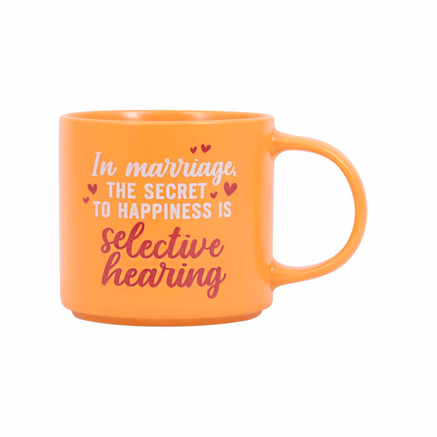 Splosh Cheeky Marriage Mug - Funny Coffee Cup with Humorous Sayings and Messages Unique Gift Ideas for Her and for Him Coffee & Tea Lovers Family Home Office Gift 435ml