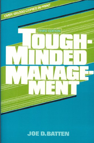 Tough-Minded Management 0814476201 Book Cover
