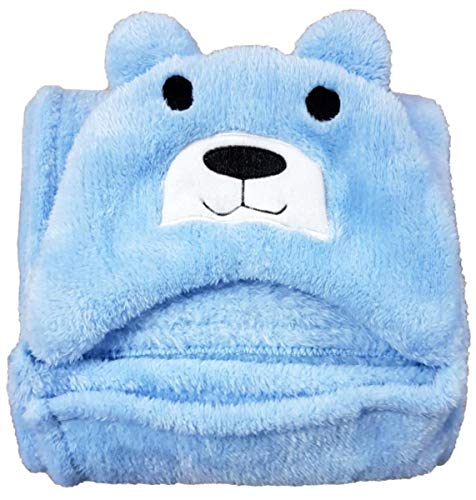 Image of First Kick Baby Blankets New Born Pack of Hooded Wrapper Sleeping Bag and Baby Bath Towel for 0-6 Months Baby Boys and Baby Girls