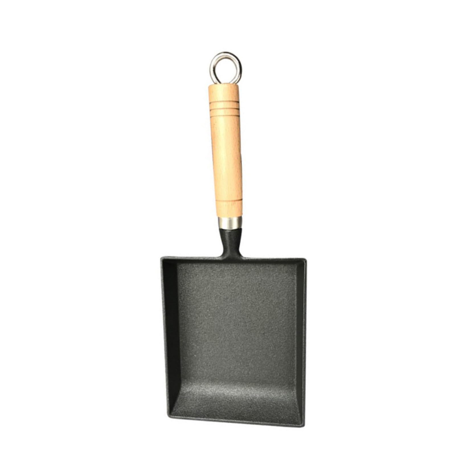 Poêle en fonte pour œufs et steak sans revêtement toxique