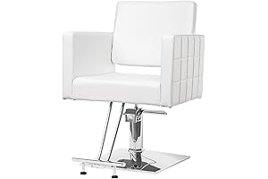 Salon Styling Chair - White Haven for Hair Stylists