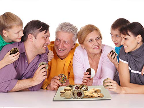 Linzer Cookies With Raspberry Jam, 2 Ounce [3 Count], Gluten Free Cookies | Shortbread Cookies, Kosher, Nut Free, Gluten Free Dairy Free Cookies By Gluten Free Palace #TOP4