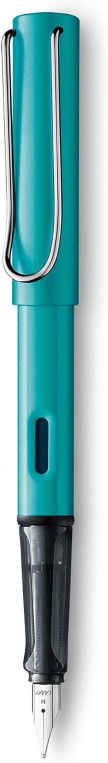 Lamy AL-star Fountain Pen - Elegant Design - Cool Pens for Smooth Writing, Lightweight Aluminum - Tourmaline Fine Nib Pen