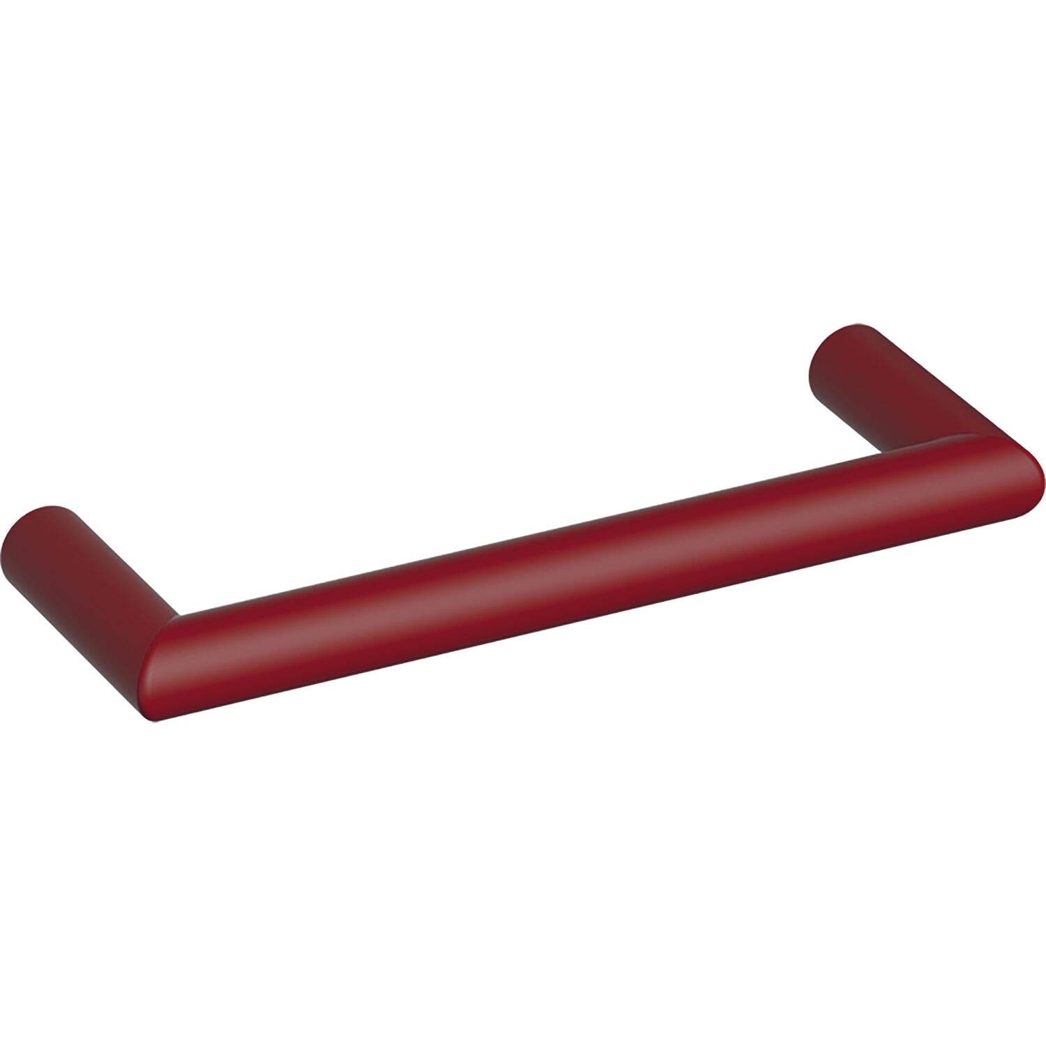 Hewi Heinrich Wilke10B96 33 Handle ø 10 mm 562 LA 96 mm, Width 106 mm, Polyamide, Colour: Matte Ruby red