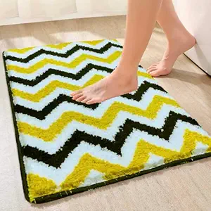 1pc Bathroom Non-slip Mat Kitchen/bedroom/toilet Floor Mat With Water  Separation Feature For Shower & Home Use, Anti-slip Patchwork Design