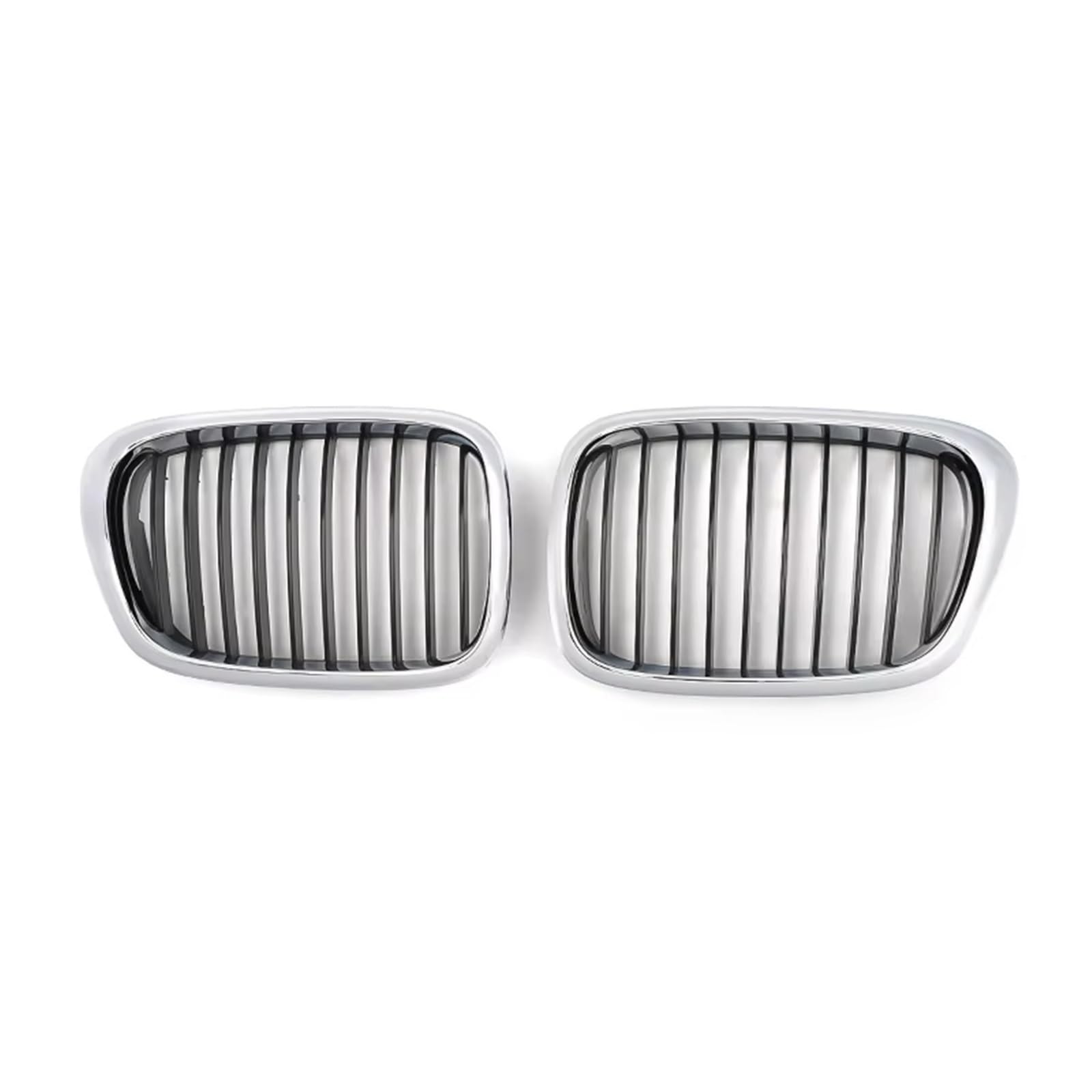 Remplacer calandre cassée BMW E39 avec ce couvercle d'évent capot chrome - 6