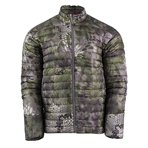 Kryptek Men's Ghar Jacket, Altitude Collection Featuring Insulated Goose Down and Primaloft Gold Blend