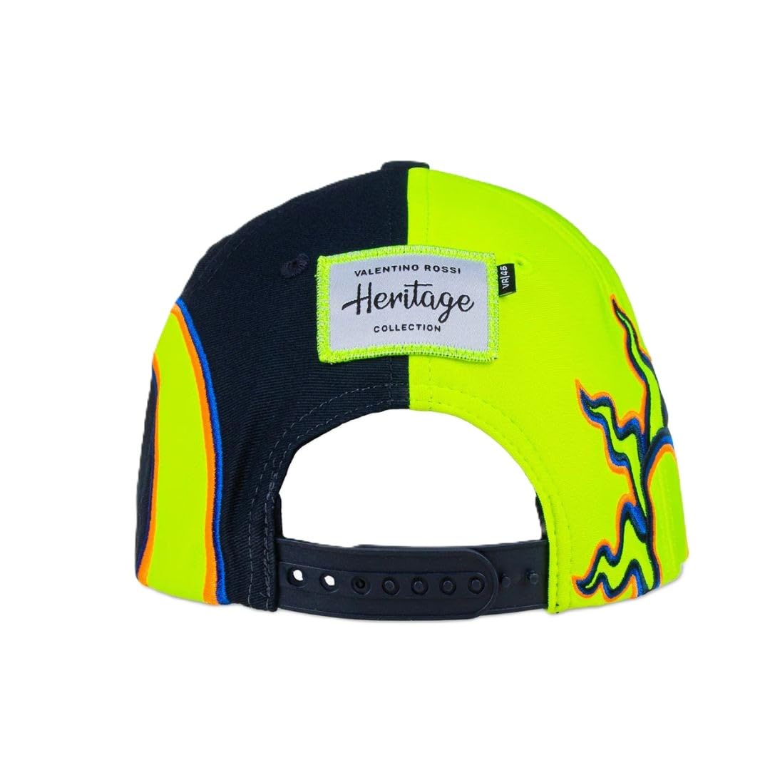 Casquette Sole Luna The Doctor Heritage VR46 Enfant Moto Gp Bleu