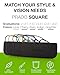 DIDINSKY Prado Round Armless Reading Glasses – Compact Travel Reading Glasses with Case – Anti-Glare, Anti-Scratch – Lime