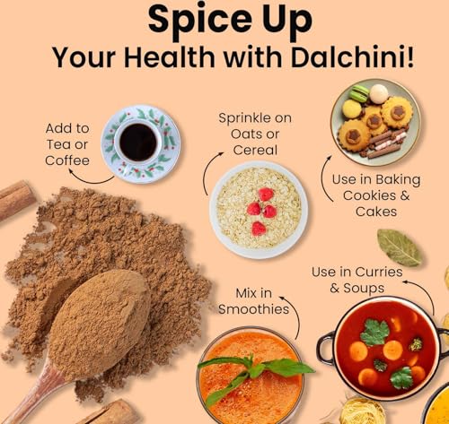 Image of Pure Tree Certified Organic Dalchini Powder | 850 g | Organic Cinnamon Powder | Dal Chini Powder Indian Spices Aroma & Flavour | Gluten Free Cineman Dalchini