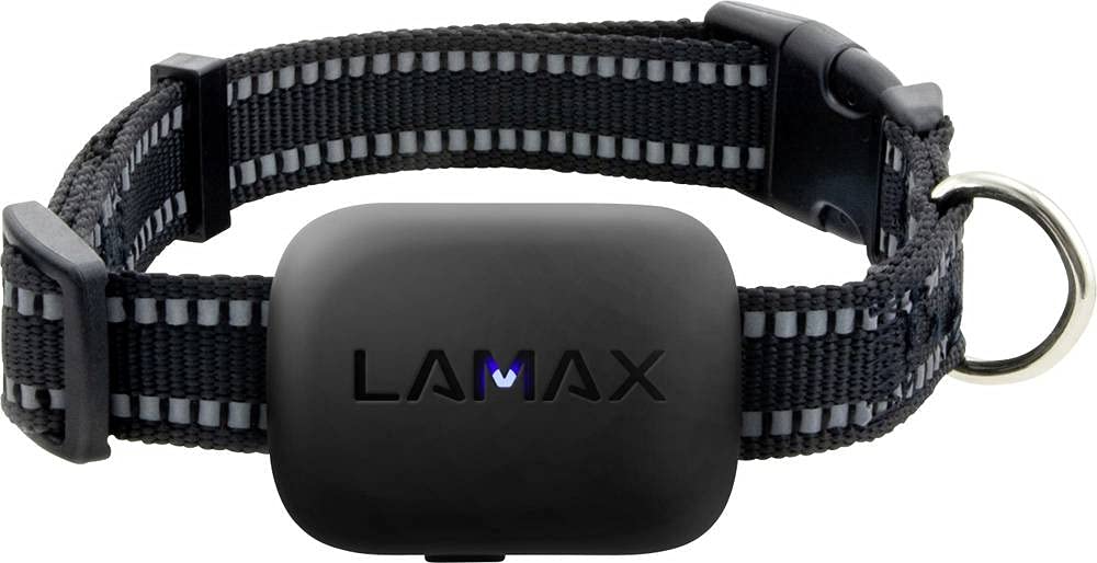 LAMAX LMXGPSLRCR GPS Tracker Fahrzeugtracker, Gepäckpezzotracker, Haustiertracker, Multifunktionst