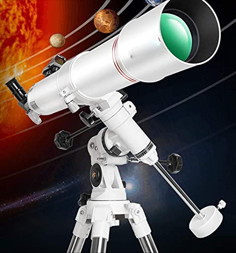 H-BEI Teleskop für Kinder Anfänger Erwachsene, Astronomie-Refraktor-Teleskop mit verstellbarem Stativ - perfektes… – Bild 3