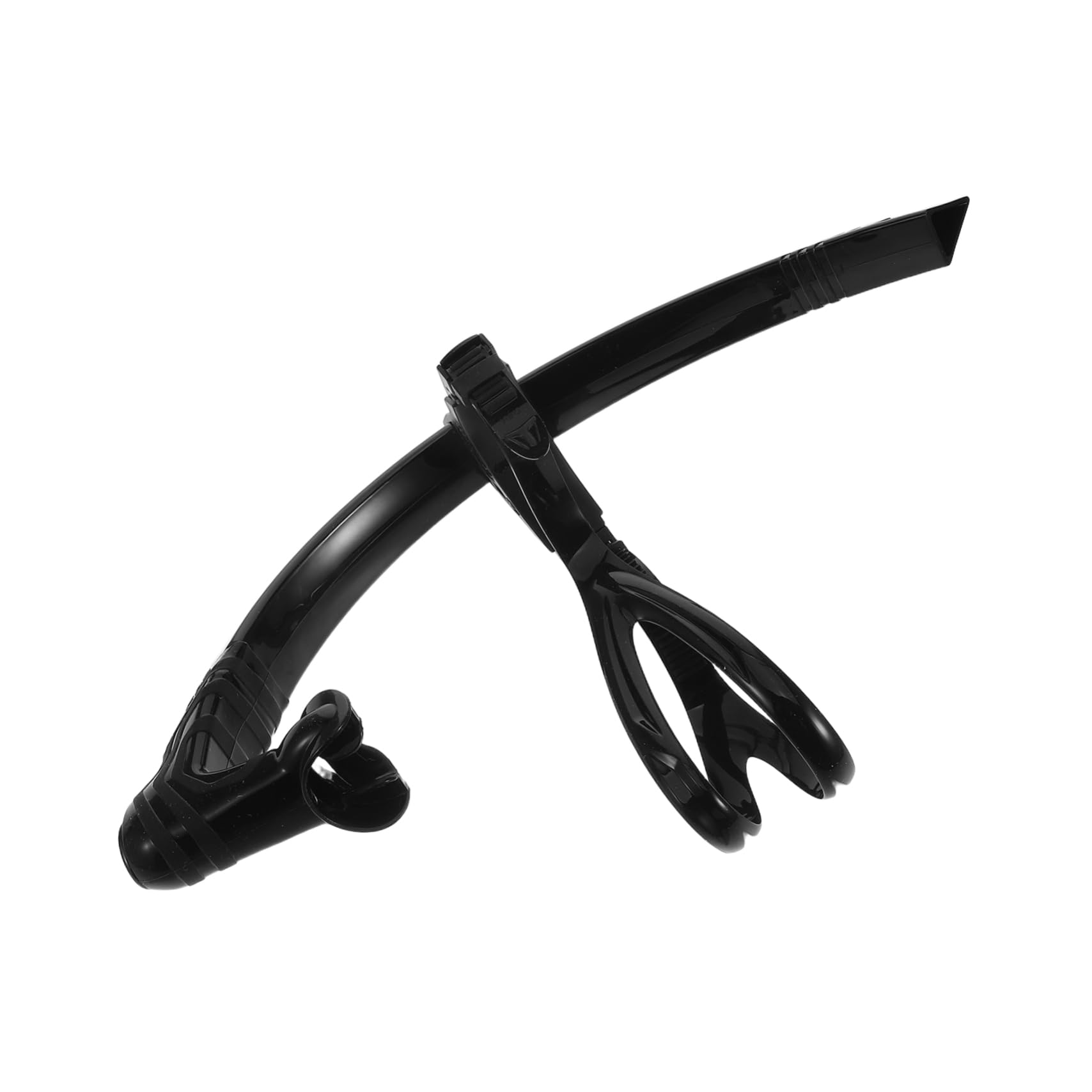 TOYANDONA Tuba de Natation Central Sangle de Tête Ajustable Embout Silicone pour Piscine et Eau Équipement de Snorkeling pour Adultes