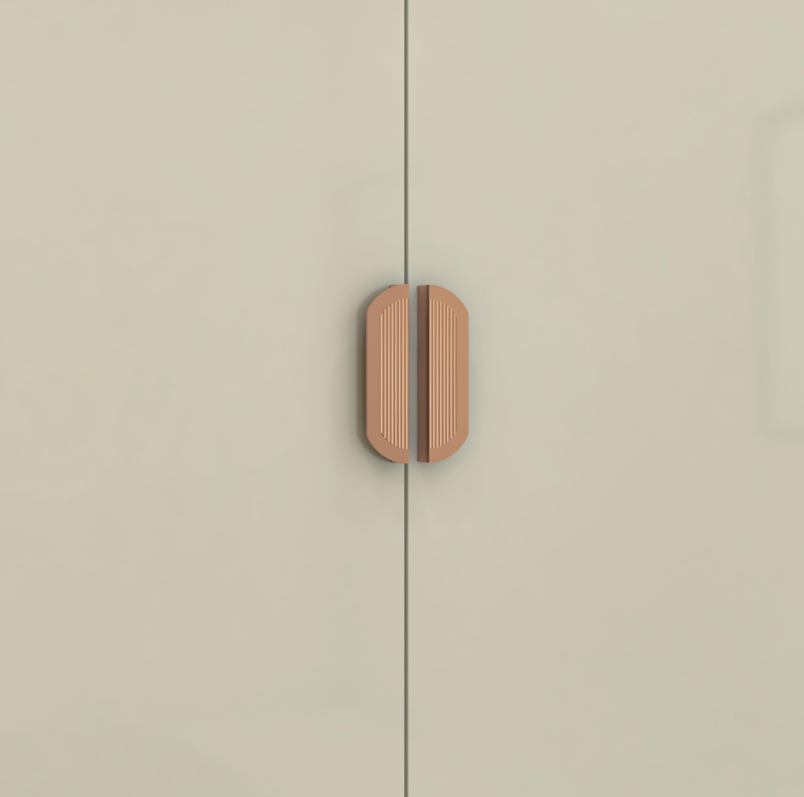 VEZEL 600mm Aluminium Wardrobe Handle, Silk Black, Pack 2 — Amazon image 23