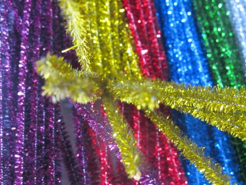 Creation Station CT4080 100 Tinsel Pipe Cleaners